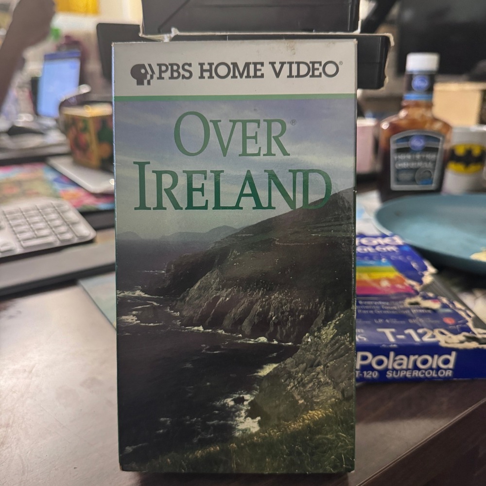 PBS Home Video Over Ireland VHS Documentary Travel Scenery Nature
